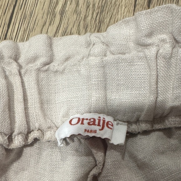 Women's Cream Pants - Picture 2 of 3